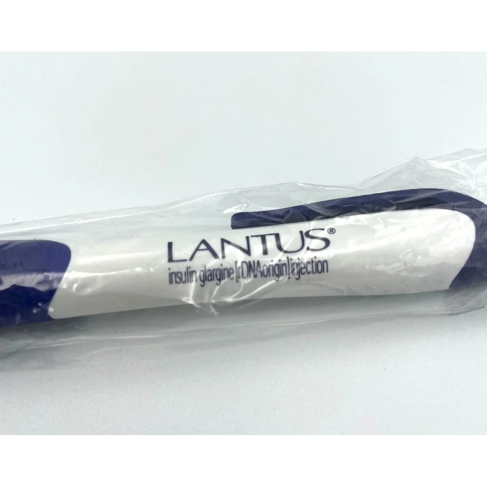 Lantus SoloStar Drug Rep Promotional Pen Unused Pharma Collectible Purple White